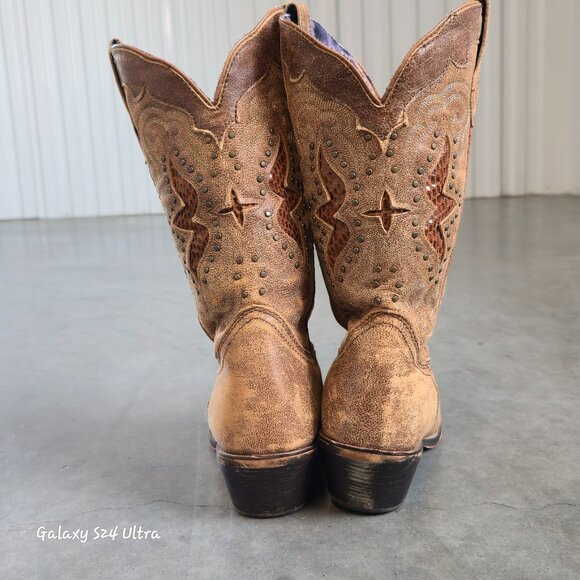 Laredo Women's Western Boots - Snip Toe - Picture 5 of 7